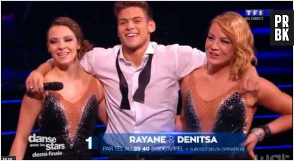 Danse avec les stars 5 : Luize Darzniece à droite de Rayane Bensetti