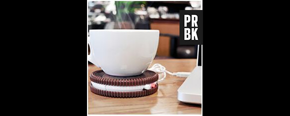 Le chauffe-tasse "hot cookie" chez Bird On The Wire, 12,90 euros