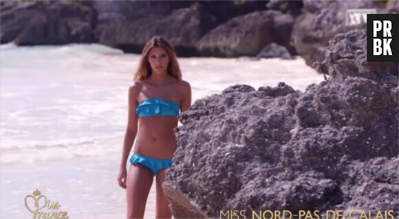 Camille Cerf : Miss France 2015 en bikini dans son portrait