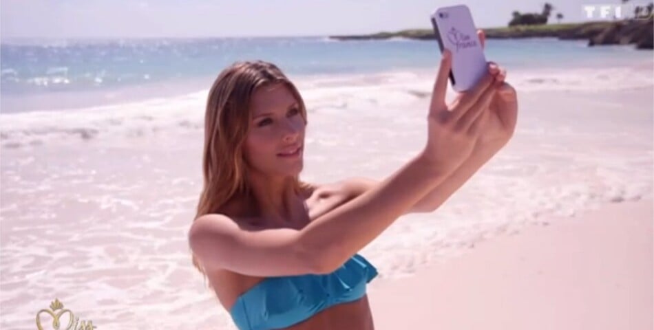  Camille Cerf : selfie sexy pour Miss France 2015 