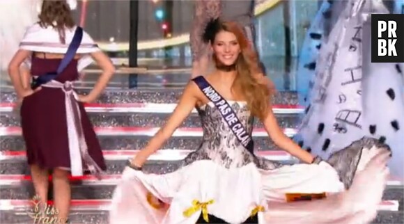 Camille Cerf : Miss France 2015 et son costume régional