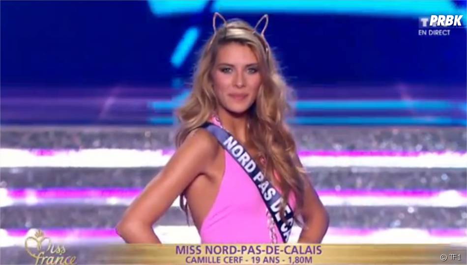 Camille Cerf Miss France 2015 En Maillot De Bain Purebreak