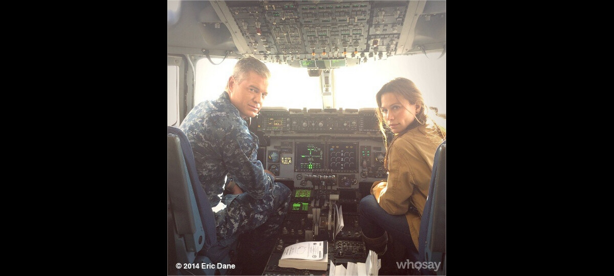 Photo : The Last Ship saison 2 : Eric Dane et Rhona Mitra sur le