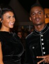 Black M et son épouse Lia aux NRJ Music Awards, le 13 décembre 2014 à Cannes
