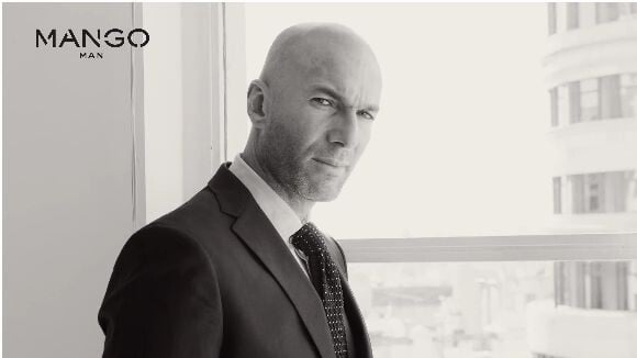 Zinédine Zidane : après le foot, la mode avec Mango Man