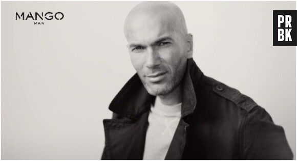 Zinédine Zidane égérie de la marque Mango
