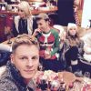 Matthieu Delormeau : selfie pendant le prime des Anges fêtent Noël