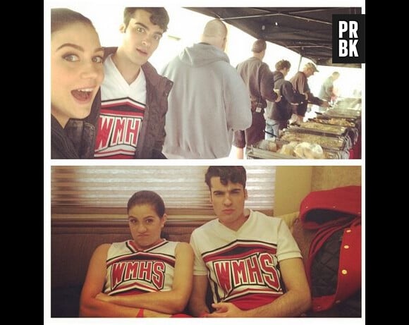 Glee saison 6 : les jumeaux Mason et Madison en photo