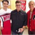  Glee saison 6 :&nbsp;Billy Lewis Jr (Mason), Noah Guthrie (Roderick) et Marshall Williams (Spencer) 