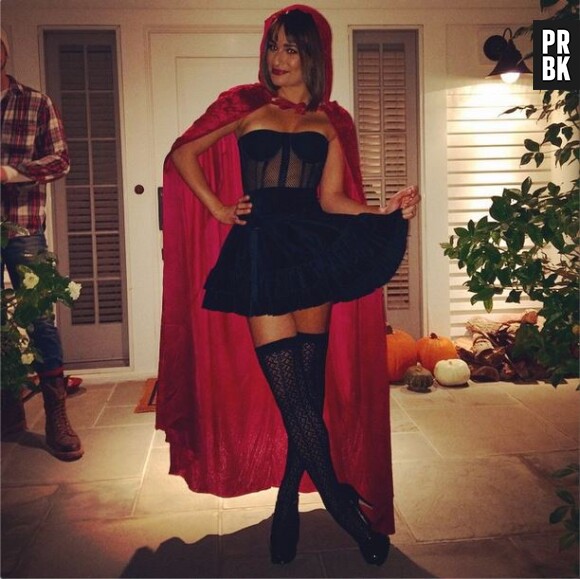Lea Michele : sa tenue hot pour Halloween 2014