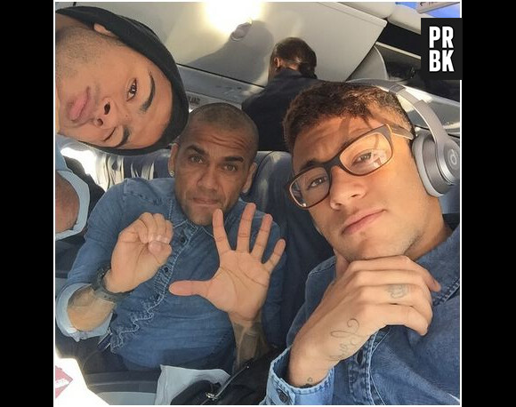 Neymar en mode geek sur Instagram, le 4 janvier 2014