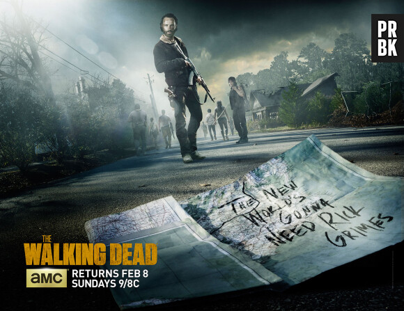The Walking Dead saison 5 : poster de la partie 2