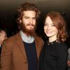 Emma Stone et Andrew Garfield en couple à un dîner en l'honneur du film Birdman, le 5 janvier 2015 à New York