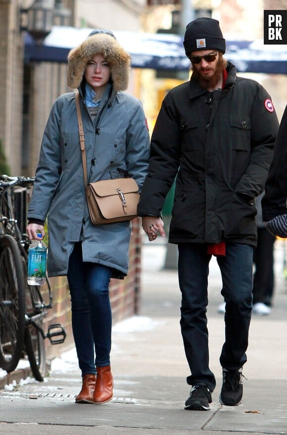 Emma Stone et Andrew Garfield en couple depuis The Amazing Spider-Man