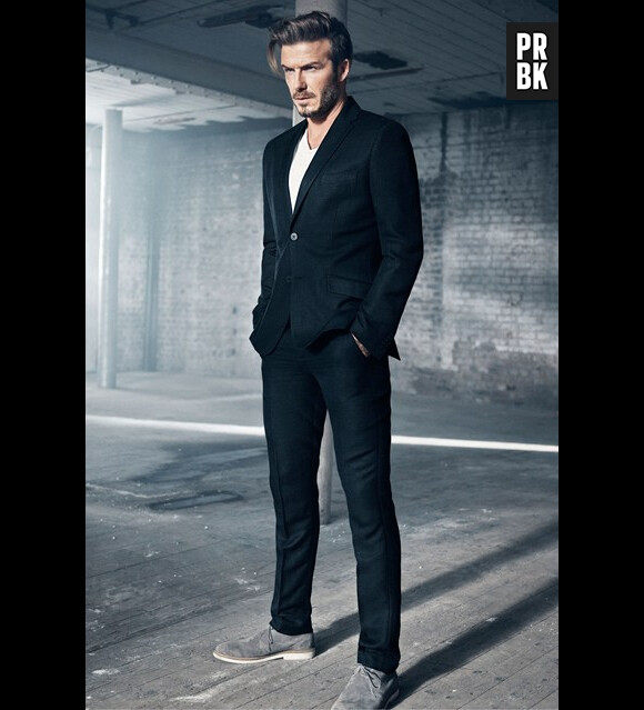 David Beckham mannequin de la collection Modern Essentials de H&M