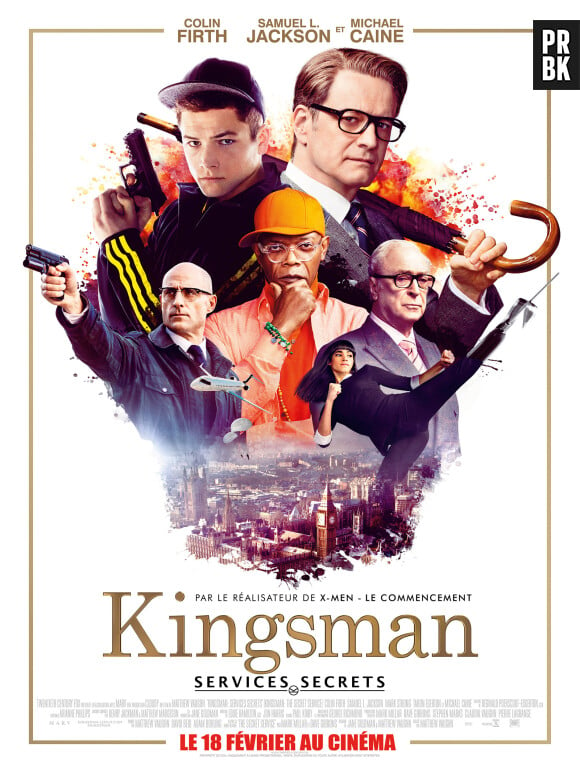 Kingsman Services Secrets : l'affiche du film