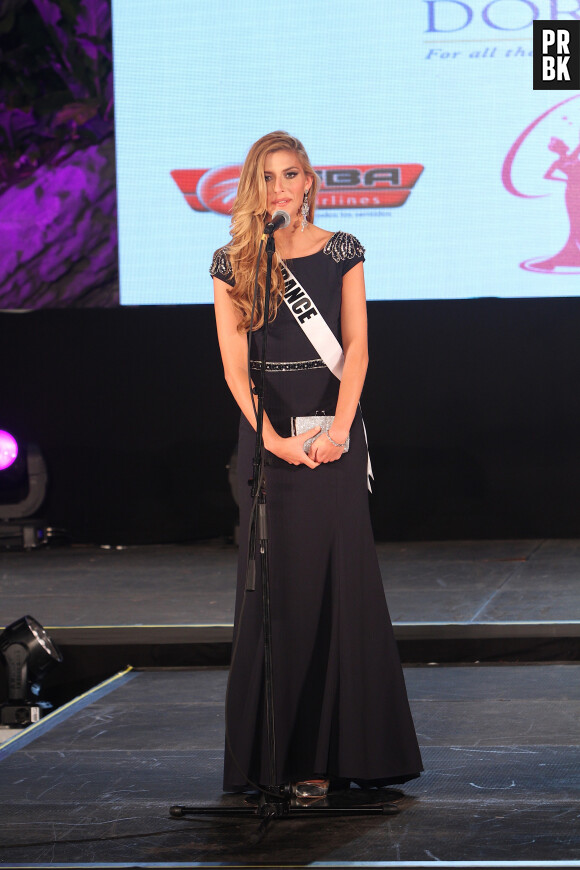 Camille Cerf déçue de n'être que dans le top 15 dans Miss Univers 2015