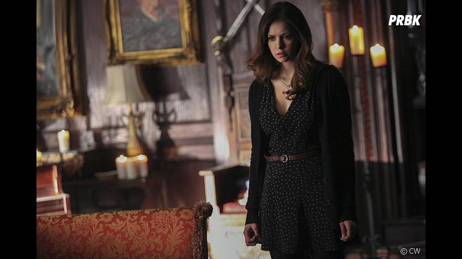 The Vampire Diaries saison 6, épisode 13 : Elena (Nina Dobrev) sur une photo