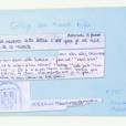 L'une des lettres laissées par Marion Fraisse avant son suicide