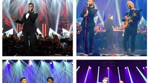 M. Pokora : Ed Sheeran, Soprano, Corneille... les stars le rejoignent sur scène pour son concert