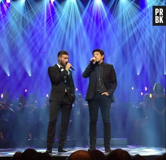 M. Pokora et Patrick Bruel font le show au théâtre du Châtelet, le 29 janvier 2015