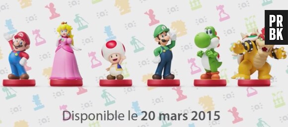 Les Amiibo qui arriveront le 20 mars 2015