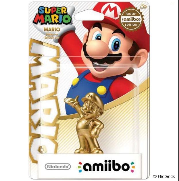 Nintendo : un Amiibo Mario de couleur Or en pr&eacute;paration ?