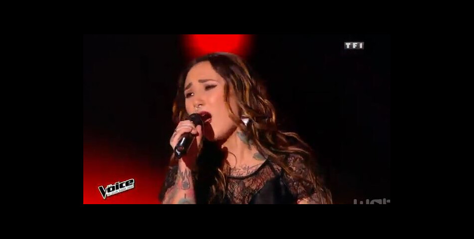 Amélie Piovoso The Voice 4 Intègre Léquipe De Jenifer Lors Des Auditions à Laveugle Du 14