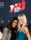 Caroline Receveur et Ayem pour la promo d'Hollywood Girls en février 2012