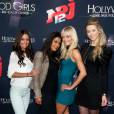 Caroline Receveur et Ayem pour la promo d'Hollywood Girls en février 2012