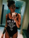 Caroline Receveur en maillot de bain sur Instagram, le 11 juillet 2015
