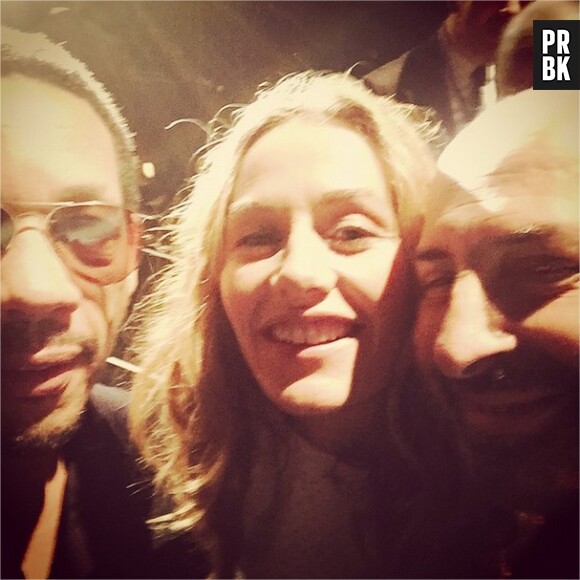 Joey Starr, Cécile de France et Cédric Klapisch dans les coulisses des César 2015