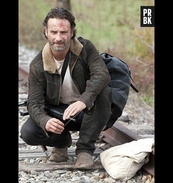 Andrew Lincoln dans la saison 4 de The Walking Dead