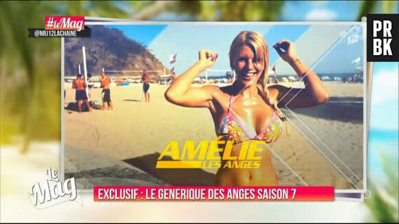 Les Anges 7 : Amélie Neten en bikini dans le générique