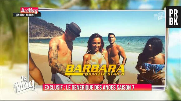 Les Anges 7 : Barbara en bikini dans le générique