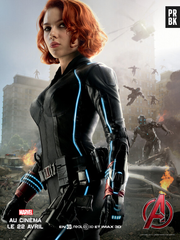 Avengers 2 : l'affiche de Black Widow avec Scarlett Johansson