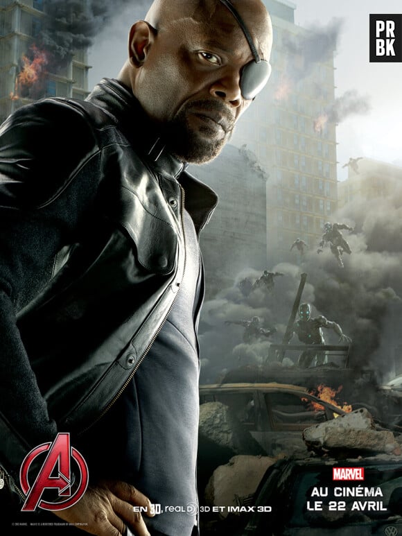 Avengers 2 : l'affiche de Nick Fury avec Samuel L. Jackson
