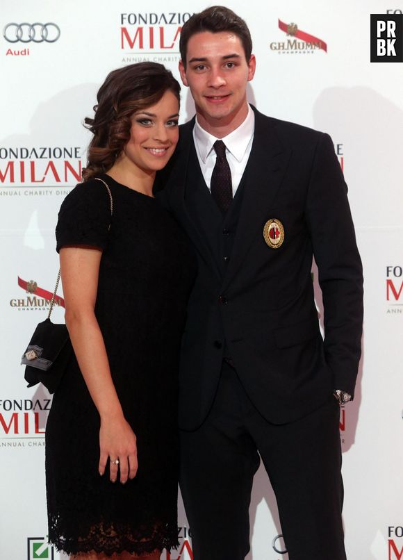 Les joueurs du Milan AC lors du gala annuel de la Fondazione Milan ce mardi 10 mars