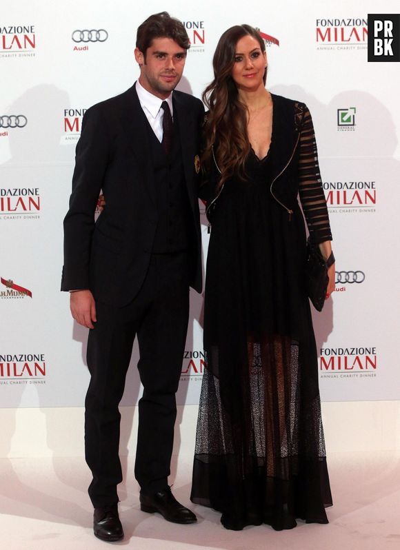 Les joueurs du Milan AC lors du gala annuel de la Fondazione Milan ce mardi 10 mars