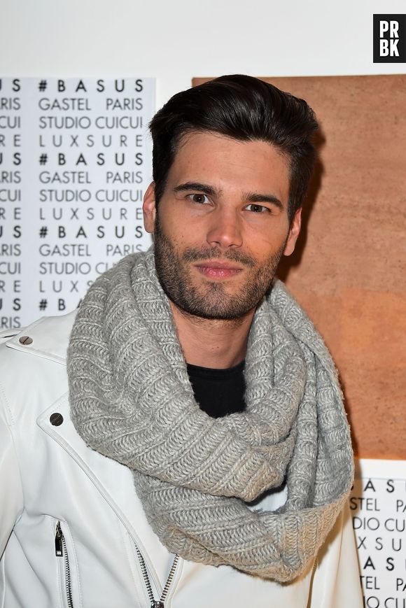 Aurélie Giorgino (Mister France 2015) au lancement de la nouvelle collection Basus le 18 mars 2015 à Paris