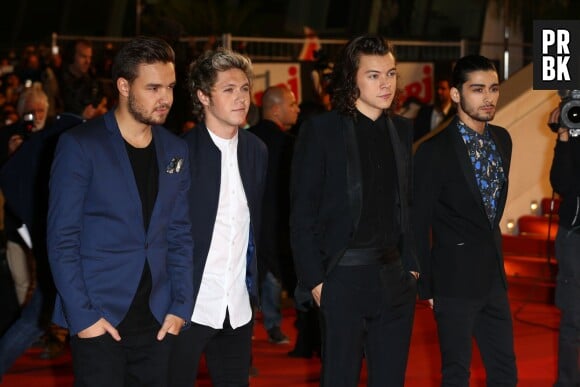 Zayn Malik et les One Direction à Cannes en décembre 2014