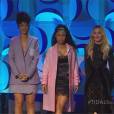  Rihanna, Nicki Minaj et Madonna lors de la conf&eacute;rence de presse TIDAL organis&eacute;e par Jay Z, le 30 mars 2015 