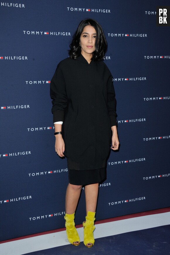 Leila Bekhti à l'ouverture de la boutique Tommy Hilfiger à Paris le 31 mars 2015