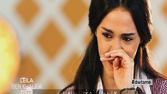 Leila Ben Khalifa blessée et en larmes dans Danse avec les Stars