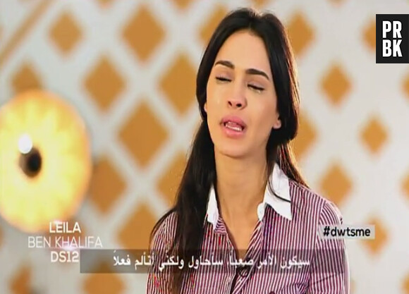 Leila Ben Khalifa blessée au pied dans Danse avec les stars