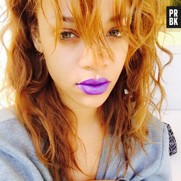 Rihanna sexy en rousse sur Instagram, le 12 avril 2015