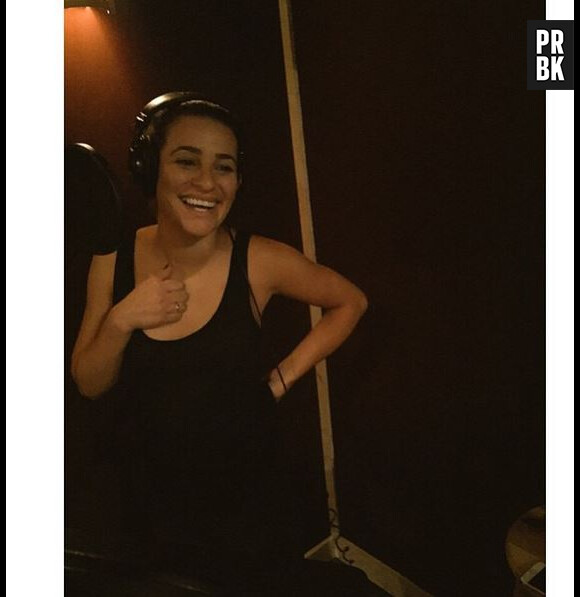 Lea Michele de retour en studio