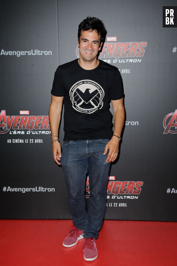 Avengers 2 : Alex Goude à l'avant-première du film le mardi 21 avril 2015 à Paris