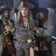  Pirates des Cara&iuml;bes 5 : premi&egrave;re photo de Johnny Depp post&eacute;e par Jerry Bruckheimer le 21 avril 2015 sur Twitter 