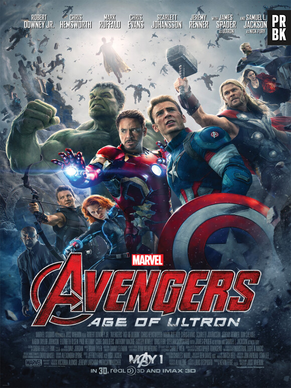 Avengers 2 : au cinéma depuis le 22 avril 2015
